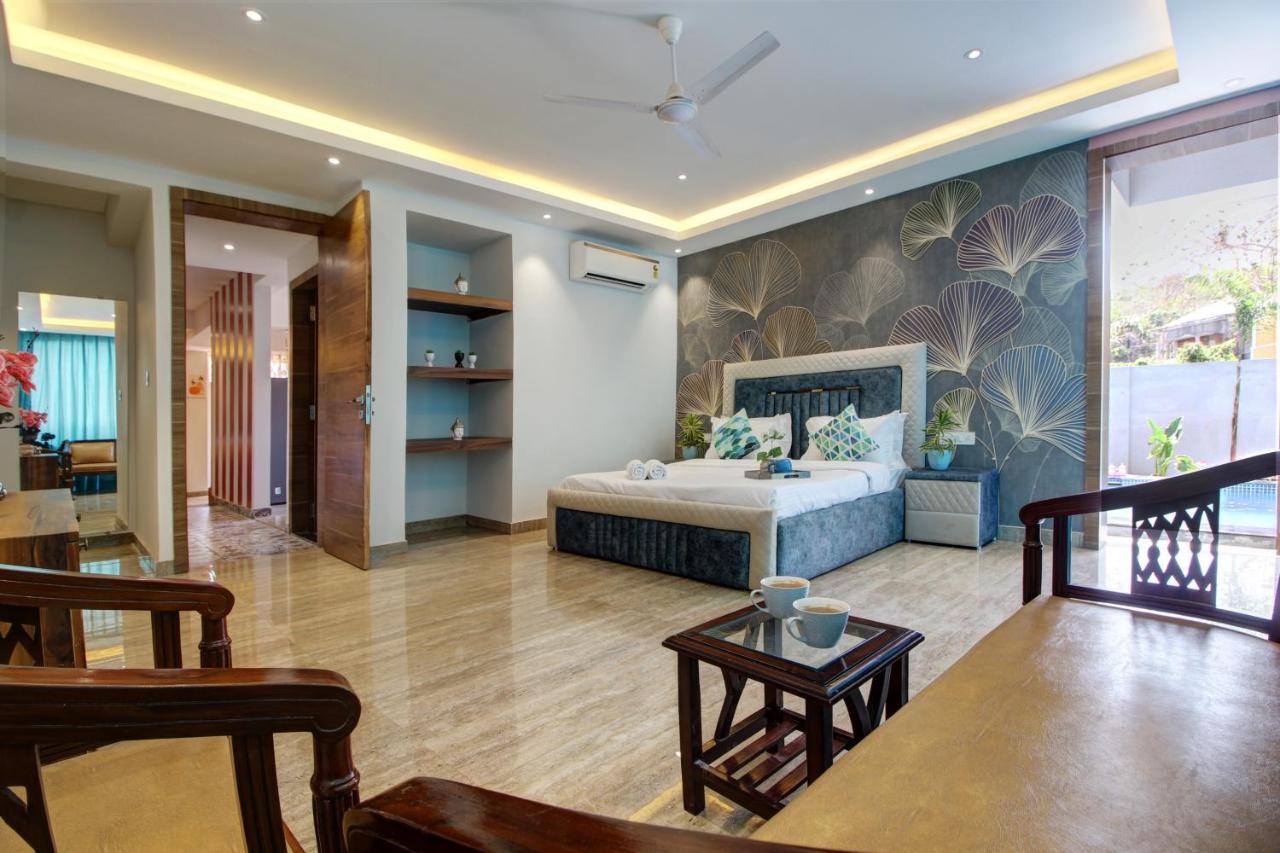 Euphoria Luxury Villa - 5Bhk - Private Pool - Jacuzzi, バガ エクステリア 写真